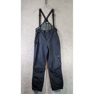 Lowe Alpine Triple Point Water Resistant Bibs Large 30x26 Black Side Zip
